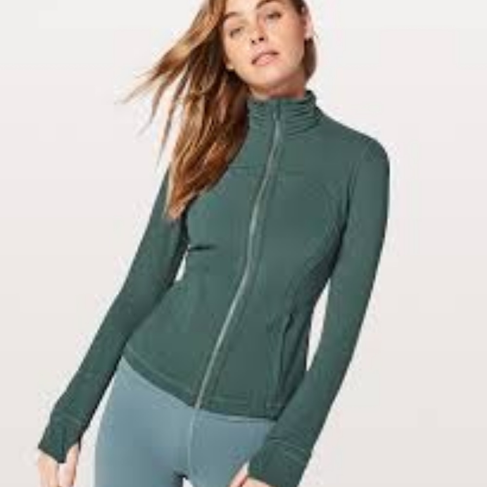 Lululemon define jacket fuel green, NWT 6